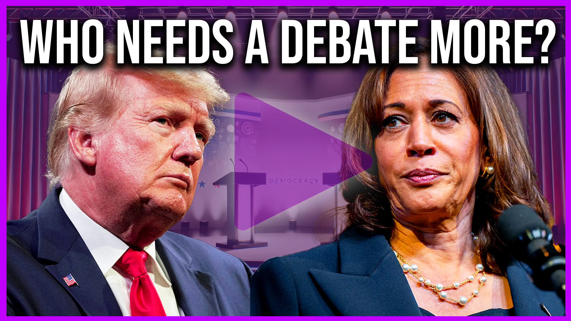 Who needs a second debate more? Harris or Trump