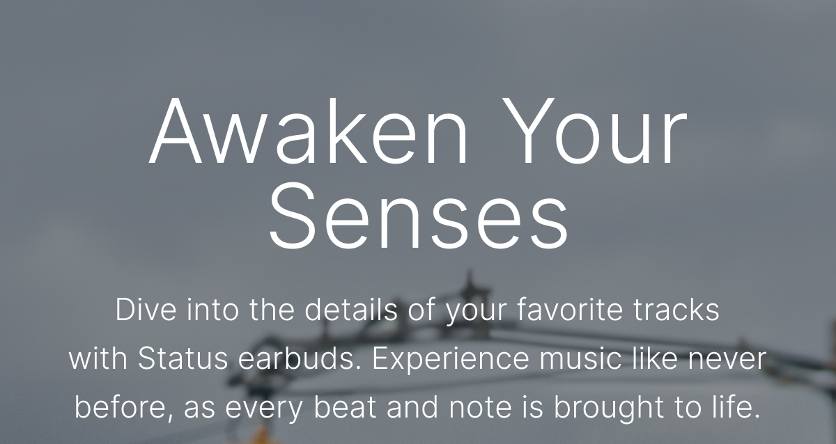 Awaken Your Senses