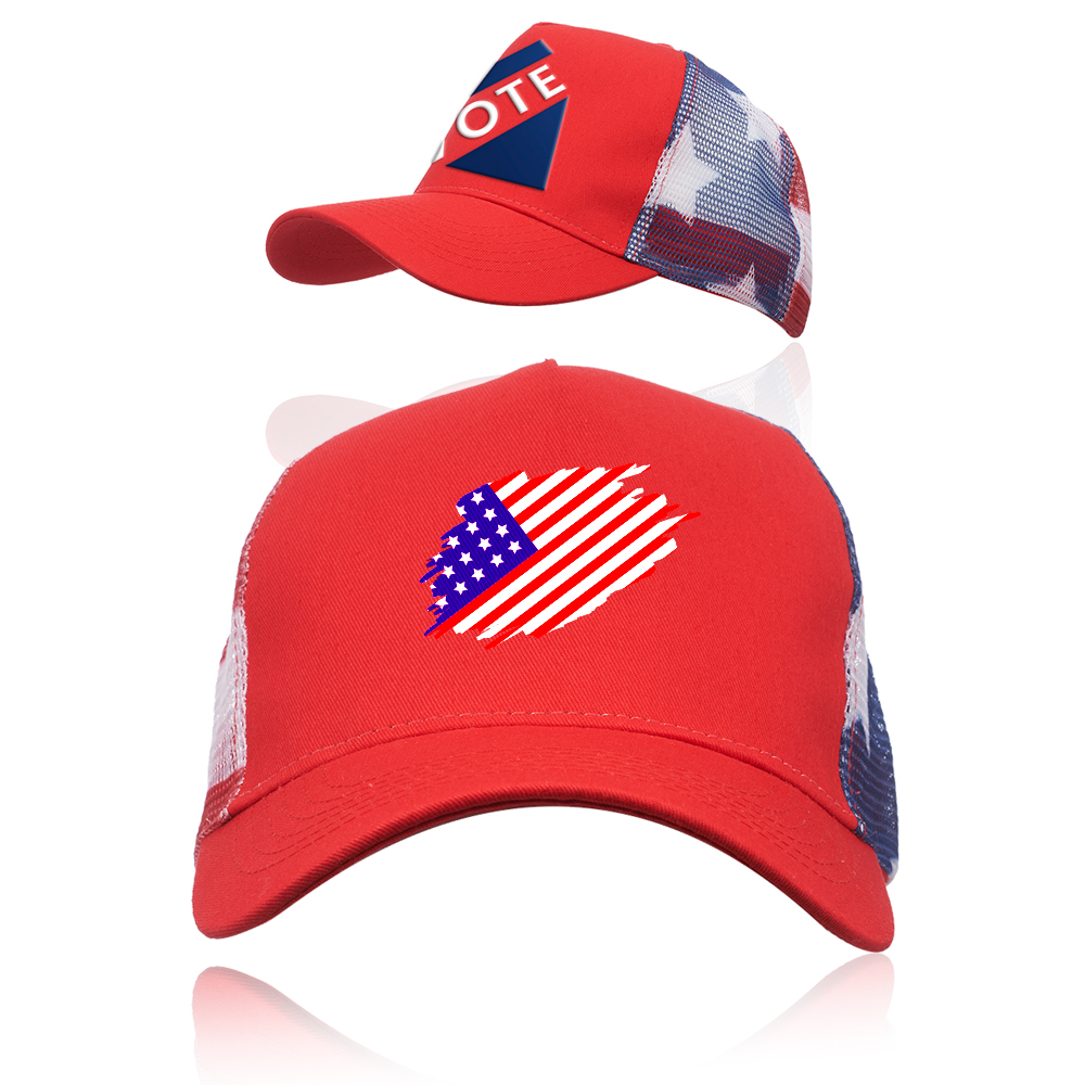 Structured Patriotic Ball Cap