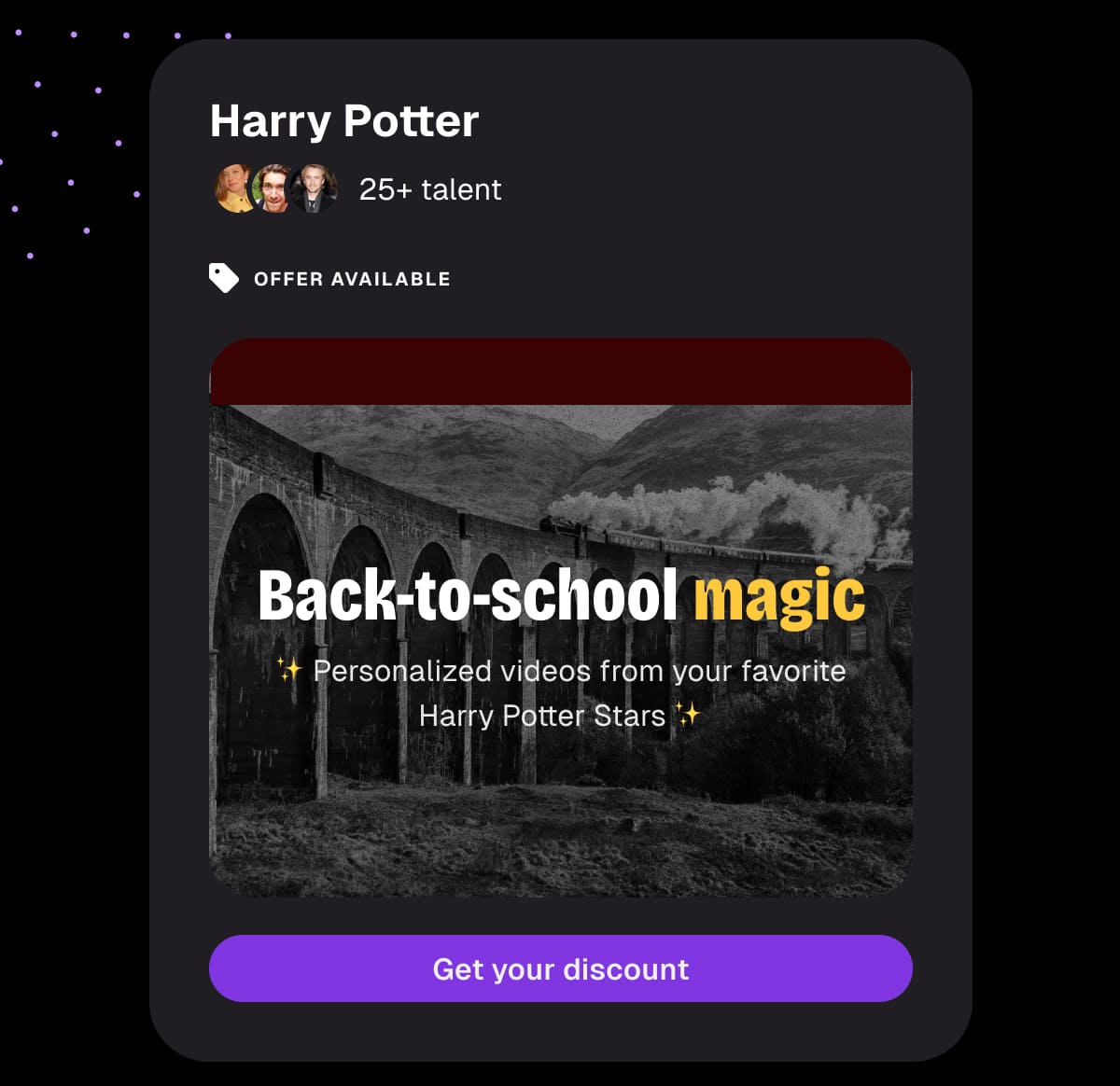 Harry Poter Back-to-school magic